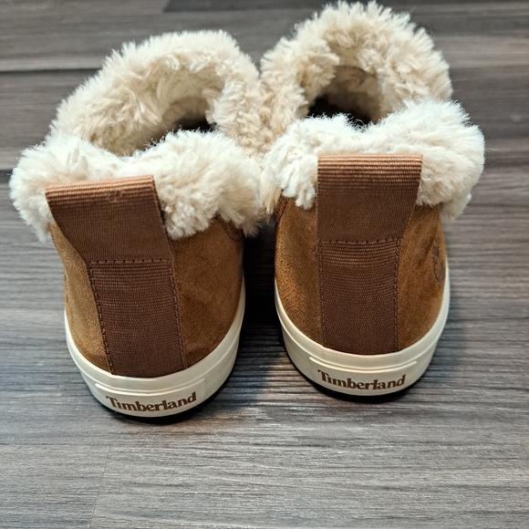 Timberland Women's Skyla Bay Warm Fuzzy Lined Slip-on Sneakers Size 7.5 - Picture 5 of 6